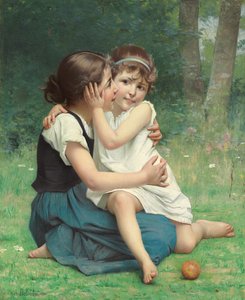 Amor Fraternal, 1892 de François Alfred Delobbe