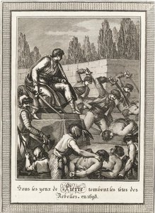 La ejecución de los Streltsy. De: Historia de Rusia por Blin de Sainmore, c. 1800 de François Anne David