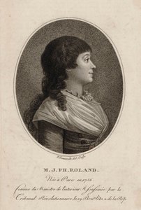 Madame Roland de Bonneville de Francois Bonneville