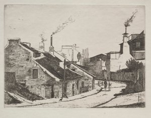 Country Street in Alouette de François Bonvin