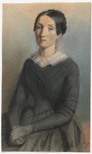 Retrato de mujer de François Bonvin