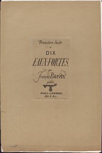Primera suite de diez aguafuertes de François Bonvin