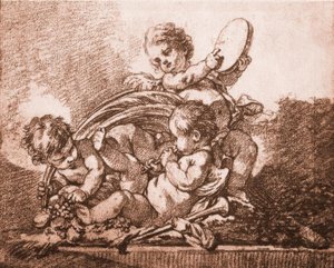 Alegoría del otoño de François Boucher
