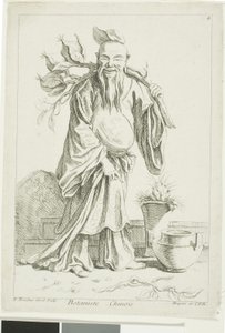 Botánico chino, de Recueil de diverses figures chinoise du cabinet de François Boucher de François Boucher
