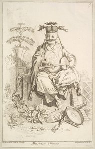 Músico chino, 1738-45