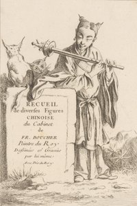 Colección de diversas figuras chinas de François Boucher