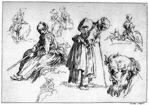 Figuras diversas, c1720-1770