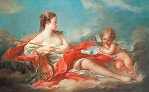 Erato, la musa de la poesía amorosa