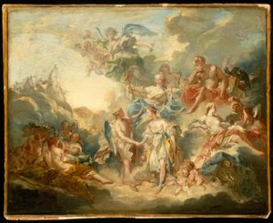 Boda de Cupido y Psique de François Boucher