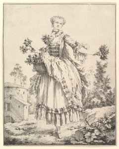 Vendedora de flores