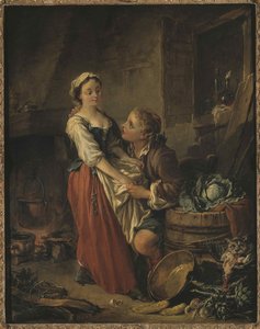 La Belle cuisinière, 1735 de François Boucher