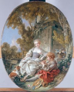 El jugador de flageolet de François Boucher