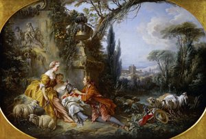 Les Charmes de la vie champêtre de François Boucher