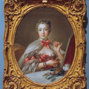 Madame de Pompadour en el tocador de François Boucher
