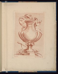 Placa 10, Libro de jarrones de François Boucher