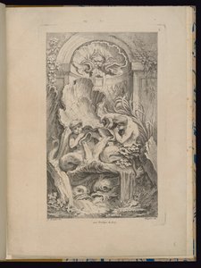 Placa 6, Recueil de Fontaines (Colección de fuentes) de François Boucher