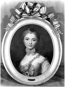 Retrato de Louise Honorine Crozat du Chatel (n.1737) Duquesa de Choiseul de François Boucher