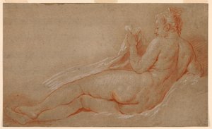 Estudio para Desnudo Reclinado