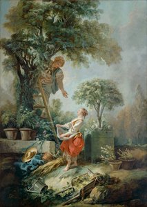Los Recolectores de Cerezas, 1768 de François Boucher