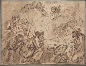 La muerte de la Virgen de François Boucher
