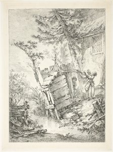 La Lavandera de François Boucher