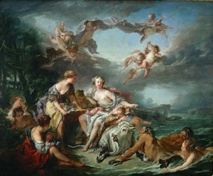 El rapto de Europa de François Boucher