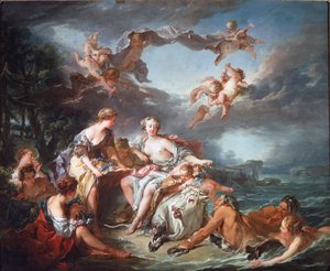 El rapto de Europa de François Boucher