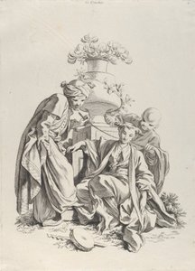 El tacto, de Los Cinco Sentidos de François Boucher