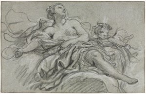 Venus y Cupido de François Boucher