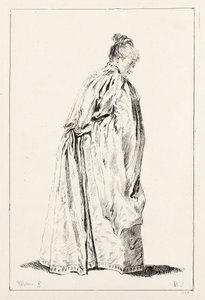 Mujer de Pie de François Boucher