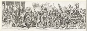 Triomf van Bacchus de François Chauveau (attributed to)