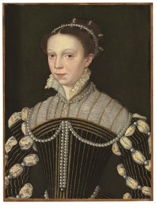 Isabel de Valois, Reina de España de François Clouet