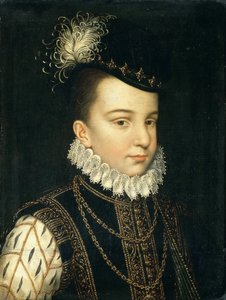 François-Hercule de Francia, duque de Alençon 1554-1584, ca 1566 de François Clouet