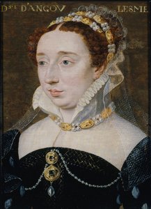 Retrato de Diane de France, Duquesa de Angulema de François Clouet