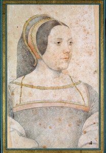 Retrato de Judith de Assigny, esposa de Jean de Crequi, señor de Cannaples (1502 - 1558) de François Clouet