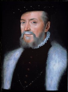 Retrato del Condestable Anne de Montmorency de François Clouet