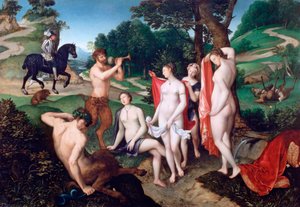 El Baño de Diana de François Clouet