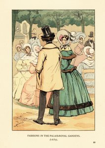 Moda en los Jardines del Palais-Royal