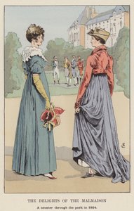 Los Placeres de la Malmaison, un paseo por el parque en 1804 de François Courboin