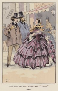 El Último de los Leones del Boulevard, 1853