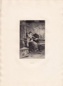 François Flameng - Victor Hugo - El Rey se divierte de Francois Flameng