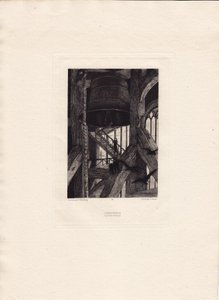 François Flameng - Victor Hugo - Canciones del crepúsculo - La campana de Francois Flameng