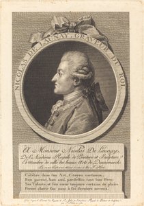 Nicolas Delaunay de François Huot after Augustin de Saint Aubin