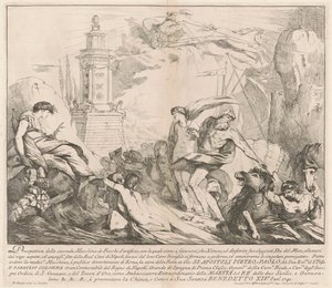 La segunda máquina para la Chinea de 1741: Neptuno y Anfitrite de François Hutin