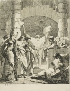 Visitando prisioneros, de Los siete actos de misericordia de François Hutin