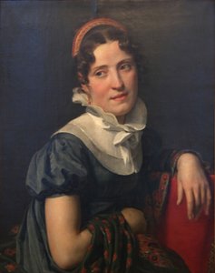 Retrato de la señora Faber de François Joseph Navez