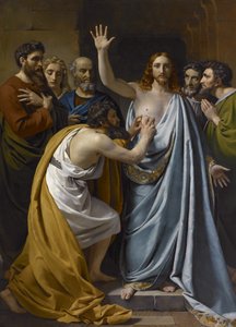 La incredulidad de Santo Tomás de François Joseph Navez