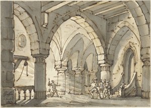 Escena de la obra Don Luis de Vargas
