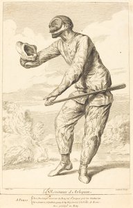 La Reverencia de Arlequín de François Joullain after Claude Gillot