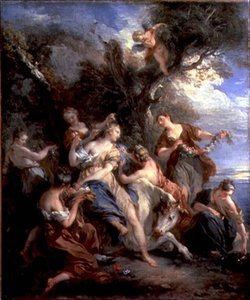 El Rapto de Europa, 1725 de François Lemoyne